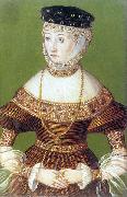 Lucas Cranach the Younger Miniature of Barbara Radziwill china oil painting artist